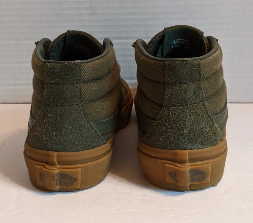 Vans SK8-Mid Reissu hoja de uva/goma niños talla 13 UY VN0A38HHN3U Foto 3 de 4