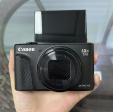 Canon PowerShot SX740 20.3MP 4K Digital Camera 40x Optical Zoom Excellent Black