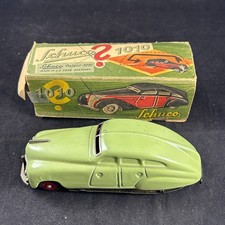 SCHUCO 1010 PATENT 1750 WIND UP VTG ANTIQUE MINT TOY CAR US ZONE GERMANY W/ BOX