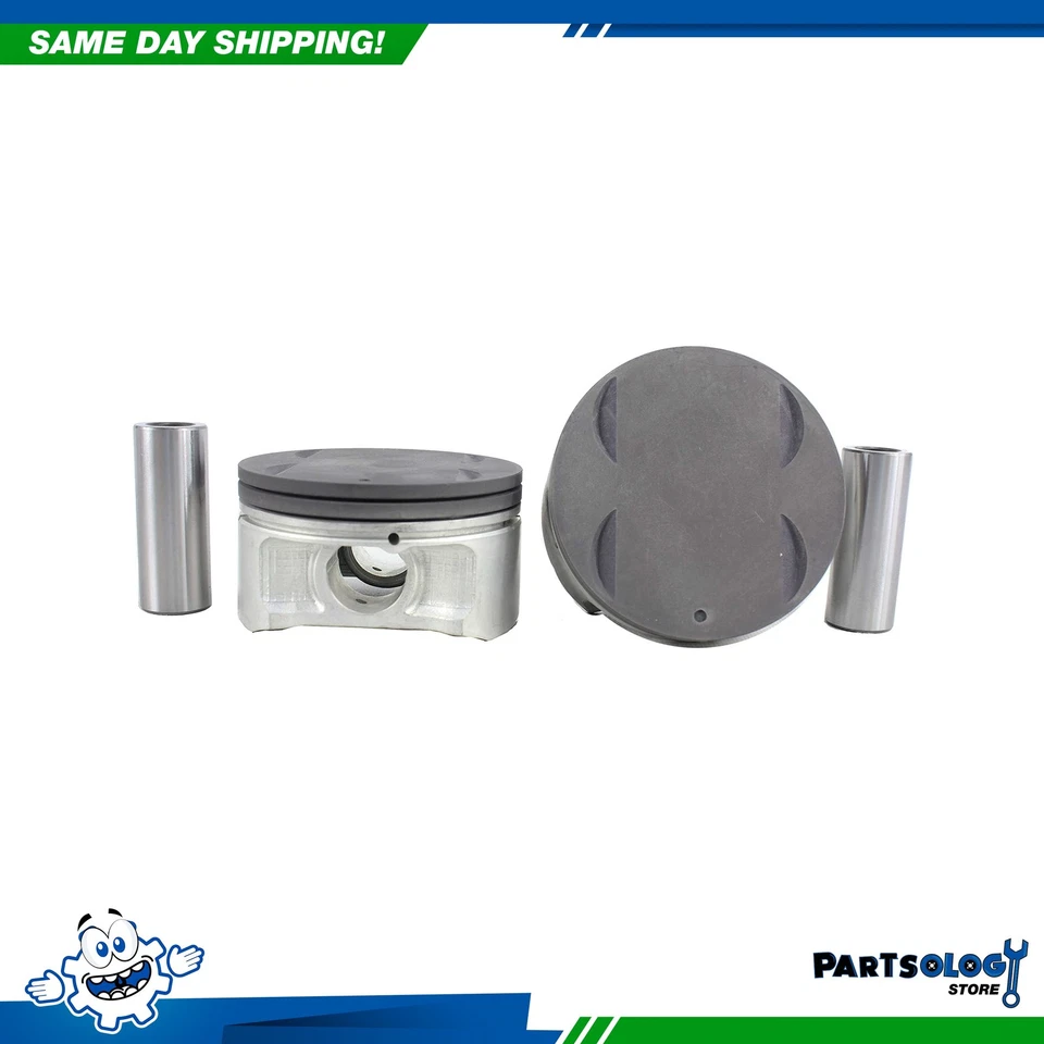 Kit de pistón y anillo DNJ PRK166 para 07-09 Mitsubishi Outlander 3,0 L V6 SOHC 24V Foto 4 de 4