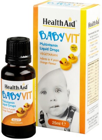 Healthaid Babyvit Multivit 25 Ml 1 Pezzo - Immagine 2