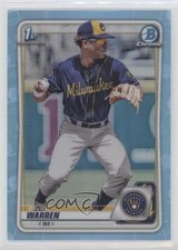 2020 Bowman Draft Chrome Sky Blue Refractor Zavier Warren #BD-97 00g3