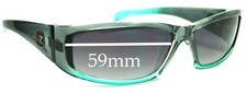SFx Replacement Sunglass Lenses fits Von Zipper Projektor - 59mm Wide