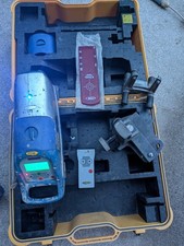 Pair of Spectra Precision DG711 Pipe Grade Level Lasers W/ Cases & Accessories