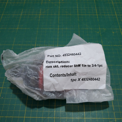 Milwaukee Shockwave Schlagnuss Adapter 1 auf 3/4 4932480442 Impact NEU OVP