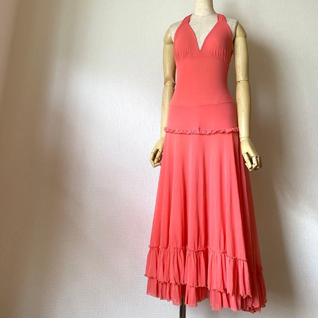 Roberto Cavalli Silk Dress Size 38 Italy Archive USED From Japan