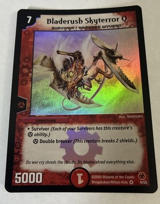 Duel Masters TCG Bladerush Skyterror Foil
