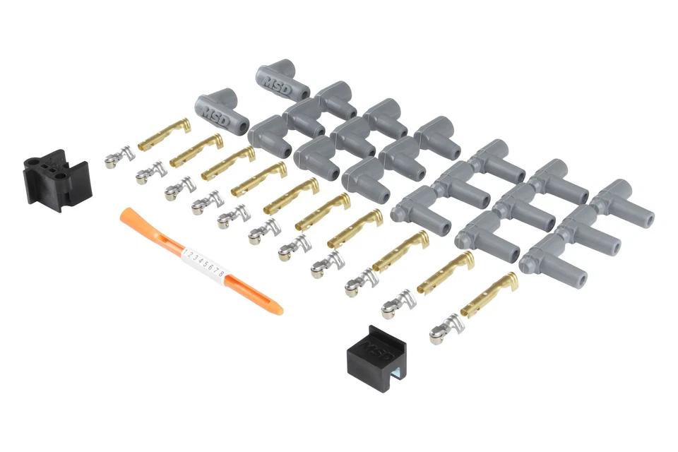 MSD 31199 Super Conductor Spark Plug Wire Set for Distributor Ignition Foto 4 de 4