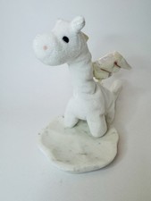 Ty Beanie Baby Magic the Dragon White Dragon Plush 1995 Ages 3-8 Years