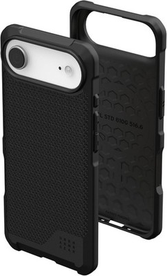 UAG iPhone Air 6,6'' Case Metropolis LT mit MagSafe TPU Rahmen Stoßfest - Schwarz