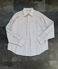 VTG 90s Yves Saint Laurent Mens long Sleeve Checked