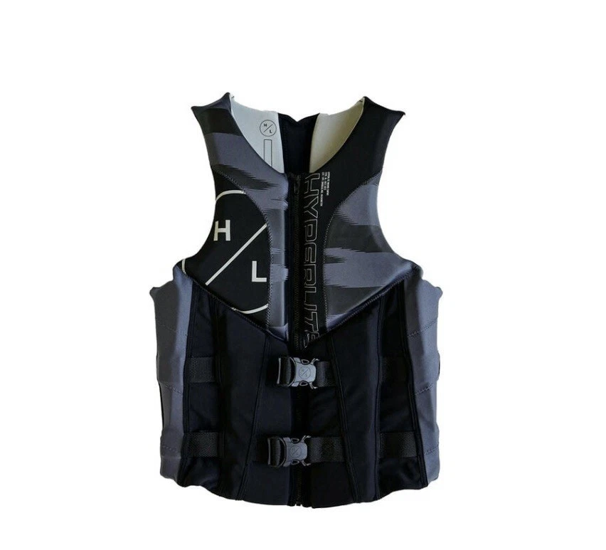 Chaleco Salvavidas Adulto, Talla Grande, Chaleco, Flexible, Hyperlite, Negro  Foto 2 de 3