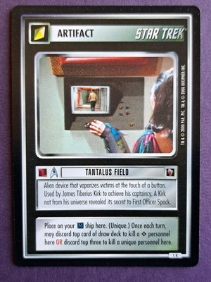 Star Trek CCG (Mirror, Mirror) - Tantalus Field (rare)