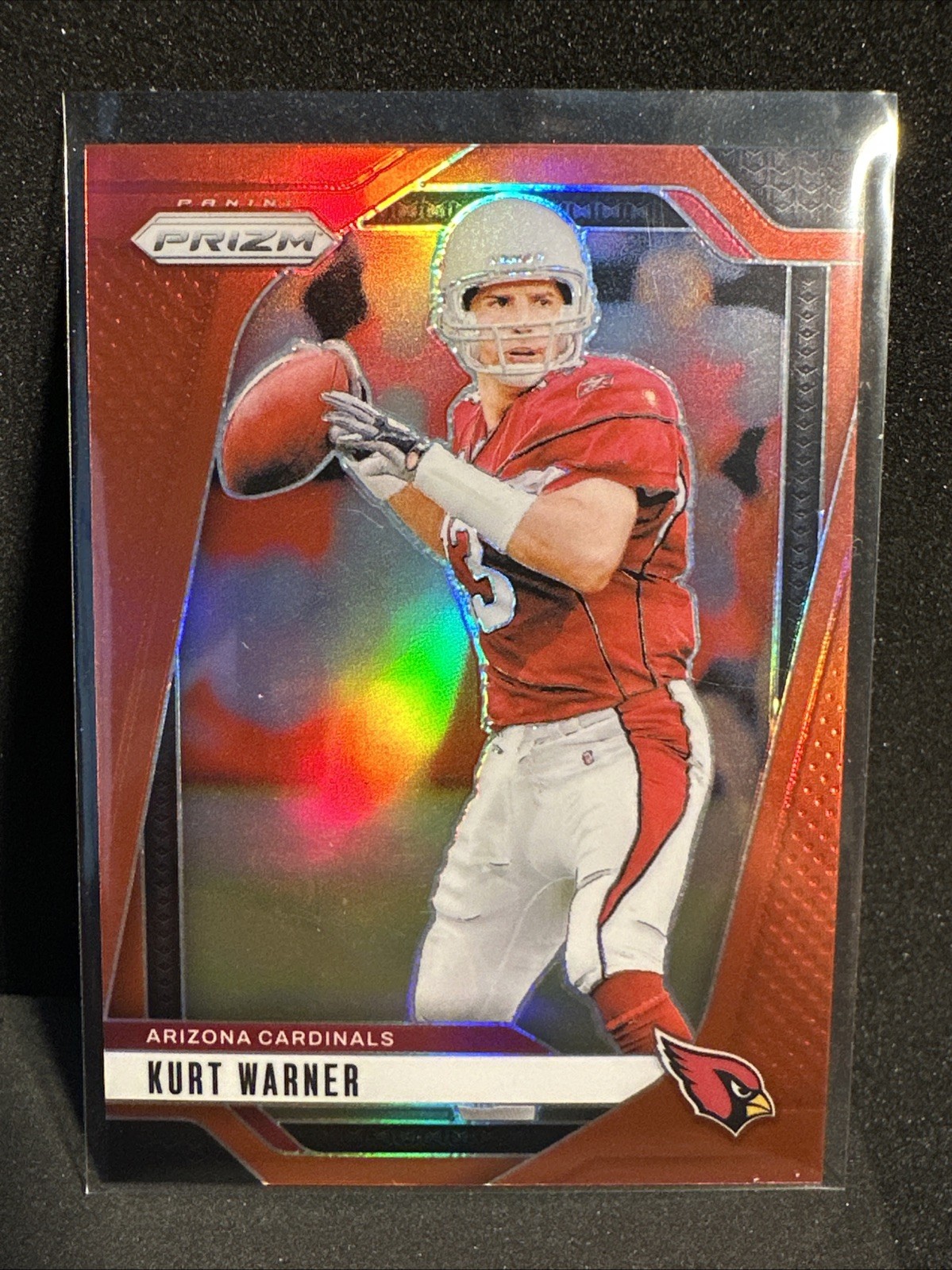 Kurt Warner 2024 Panini Red Case Hit SSP #8 Cardinals