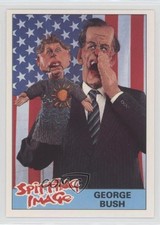 1990 Topps Spitting Image George HW Bush #12 n1u