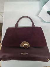 Luella Grey London Womens Handbag Tabitha Grape  BNWT