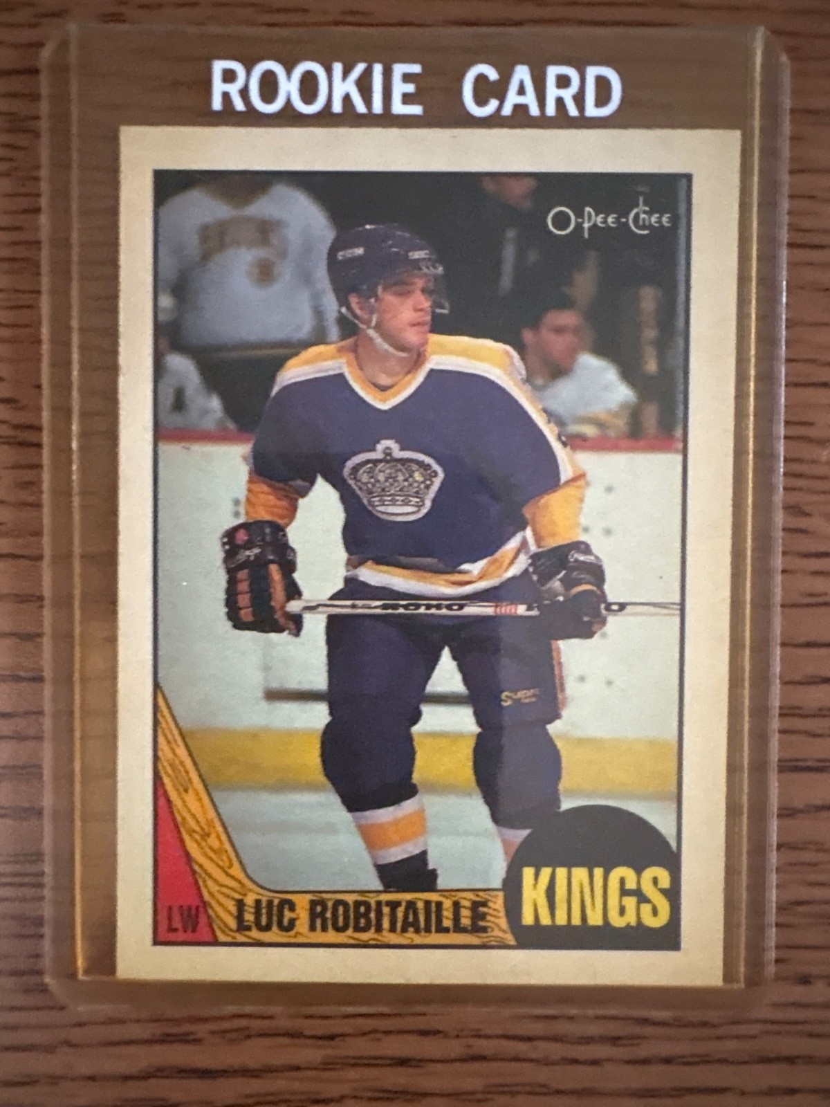 1987-88 O-Pee-Chee - Luc Robitaille #42 (RC)