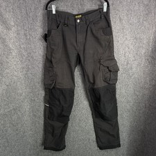 Blaklader Workwear Men's 32/34 Dark Gray Utility Cargo Pants Heavy Duty