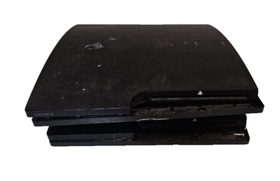 Sony PS3 Slim Playstation 3 Restposten 2 Stück Schwarz für Ersatzteile