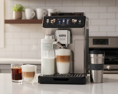 DeLonghi Eletta Explore ECAM45086S Cappuccino Latte Coffee Maker