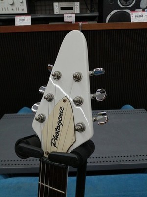 Photogenic FV Flying V Electric Guitar White from Japan Used | eBay
