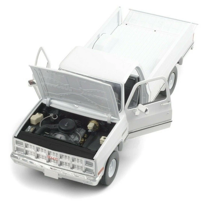 GREENLIGHT, GMC K-2500 pickup Sierra Grande 1982 bianco, 1/18, GREEN13562 - Immagine 3 di 4