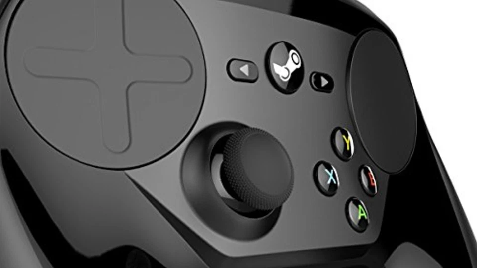 Valve STEAM CONTROLLER Gamepad for STEAM for PC F/S w/Tracking# Japan New - Image 3 of 4