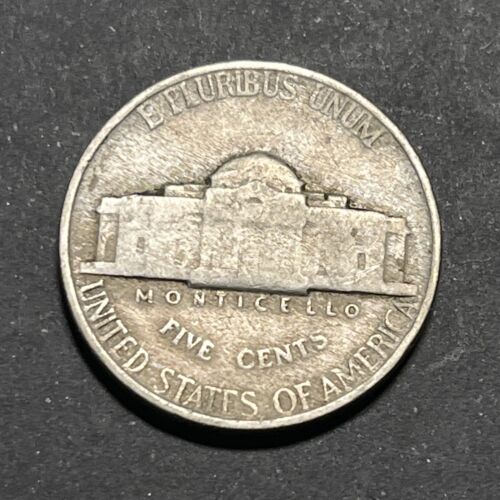 1941 Nickel No mint mark with rim error. - Picture 6 of 7