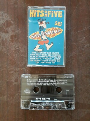  Musikkassette HITS ON FIVE - MIXED MOLELLA