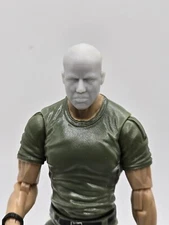 3d Printed PREDATOR MAC HEAD #1 1:18 3 3/4" GI Joe 25th Anniversary B63