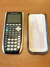 Texas Instruments TI-84 Plus C Silver Edition Graphing Calculator w/Cover