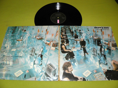 Fripp & Eno - (No Pussyfooting) - 1973 UK Press 