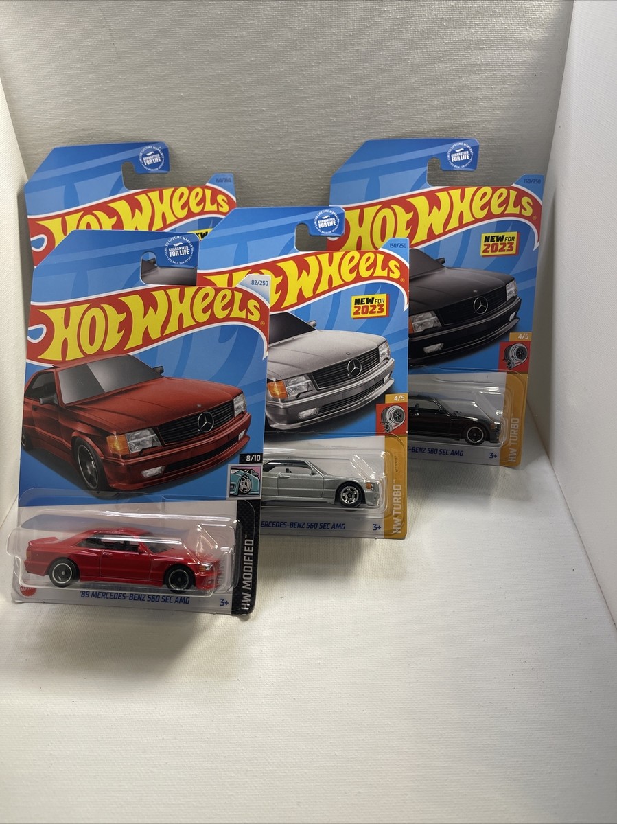 ミニカー Hot Wheels Mercedes-Benz 560 SEC AMG Sth HOT WHEELS MINT SUPER TREASURE HUNT 89 MERCEDES-BENZ 560 SEC