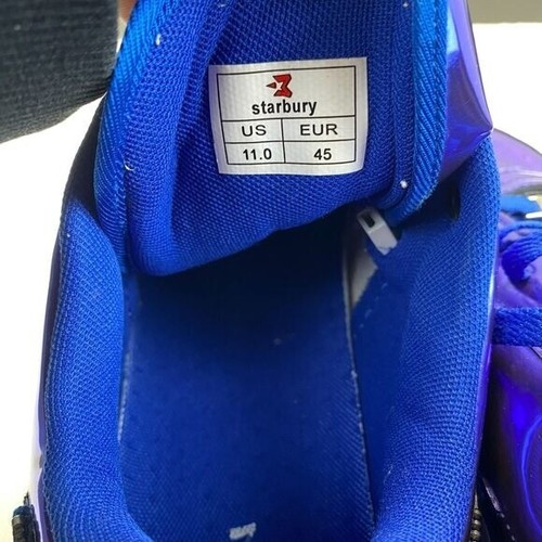 RARE STARBURY Stephon Marbury LED Luminous Purple/Blue basketball Shoes Men 11 - Picture 6 of 16