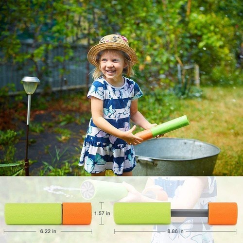 6x Mini Wasserpistole Wasserspritzpistolen Wasserpistole Sommer Pool Spielzeug - Bild 4 von 22