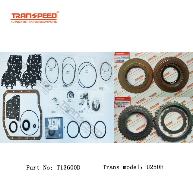 U250E Auto Transmission Master Rebuild Kit For TOYOTA CAMRY Transpeed