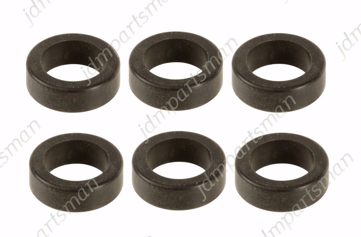 Set of 6 Lower Fuel Injector Seal Genuine for Nissan Set of 6 Lower Fuel Injector Seal Genuine for Nissan