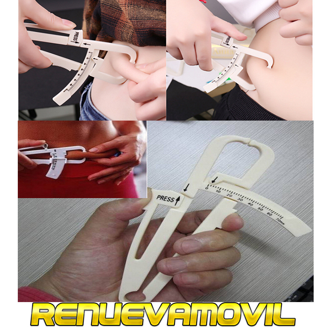Plicometro Régimen Dieta Gimnasio Ejercicios Gym Tipo Pinza Calibre Manual Grasa