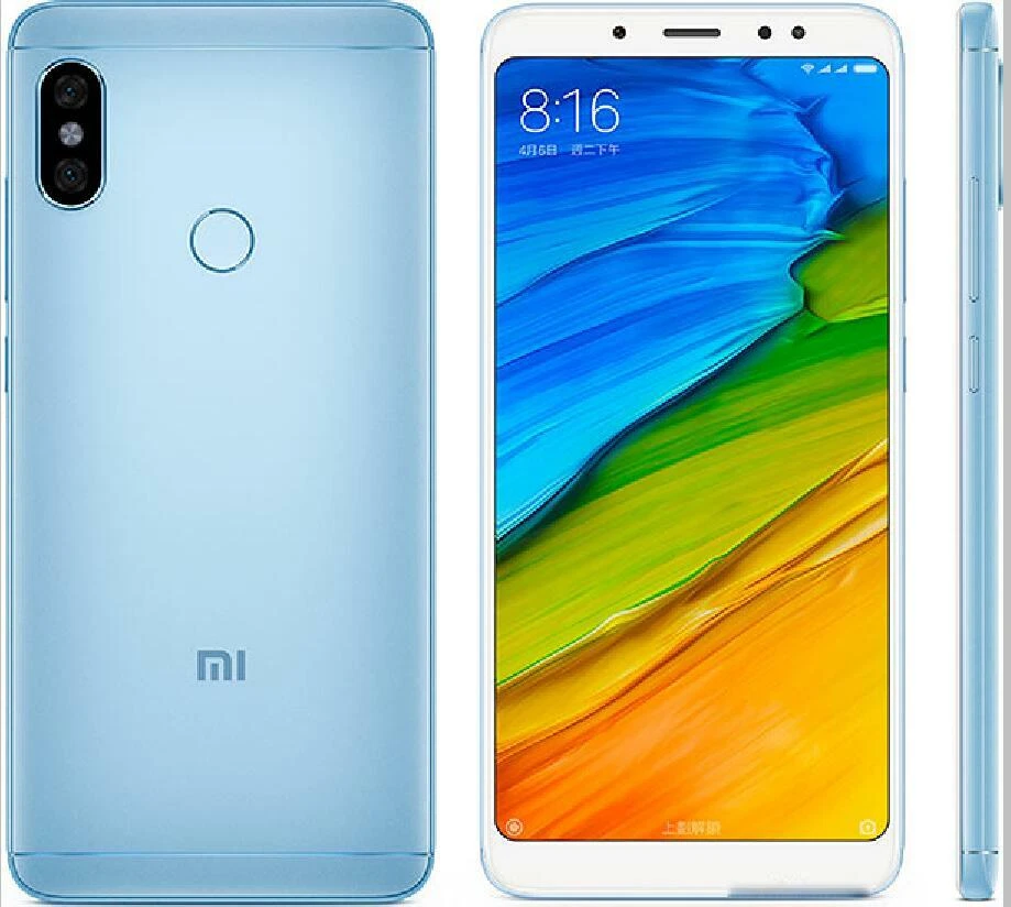 Xiaomi Redmi Note 5 Unlocked Bar Cell Phones & Smartphones for