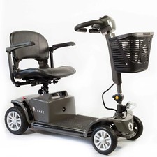 Black Cruiser 4 Wheel Mobility Scooter 300 Capacity 15 Miles on 1 Charge