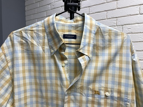 Burberry Men’s Shirt Multicolor Size M - Picture 3 of 9