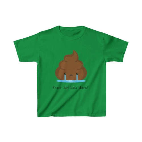 Divertida Camiseta Infantil Diseño Dulce Cacao, Humor Shirt, Blanco, Verde, Rojo - Imagen 4 de 7