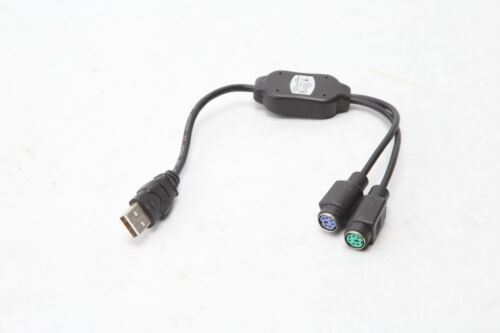 Adaptateur USB vers PS/2 Belkin ~ Connectez la souris et le clavier PS/2 via USB F23a - Photo 1/4