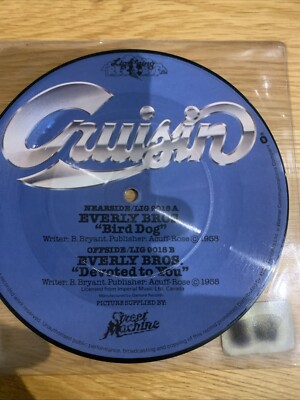 Everly Brothers-Bird Dog/Devoted To You 7  Vinyl Picture Disc (Ford  T  ) 