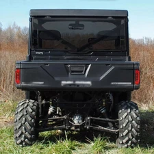 Full Rear Window Light Smoke Tint Hard For Polaris Ranger XP 1000/Crew 2017-2025