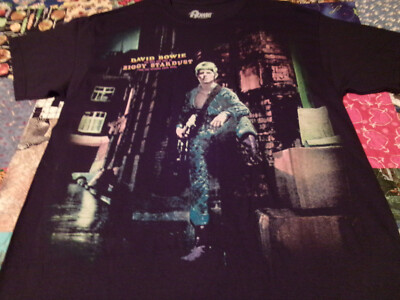 David Bowie the rise & fall of ziggy stardust_official t-shirt L