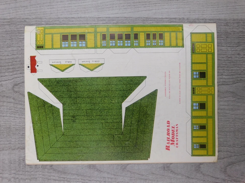 Railroad Model Craftsman JUL 1954 Vol. 23 No. 2 Trains Mancave Vintage Magazine - Image 2 of 4