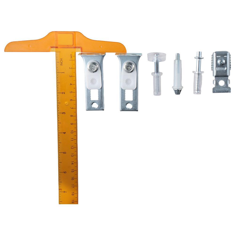 2 Pack Stainless Steel Door Hardware Repair Kit Hardware Kit Sliding Closet 855469907915 eBay