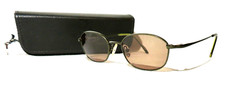 Kenneth Cole, Japan Vitali-ti Sunglasses, Green metal frame