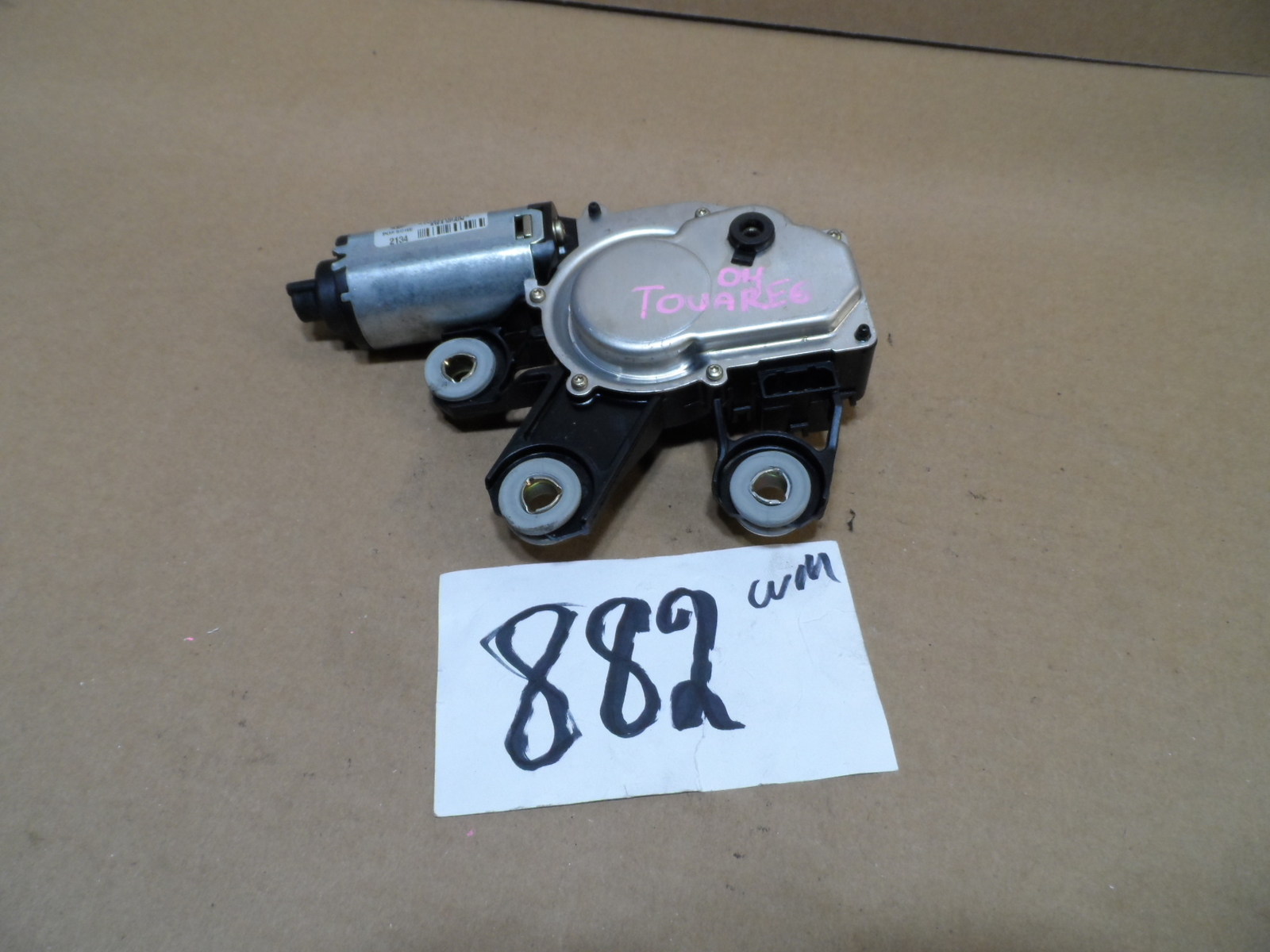 04 05 06 07 Volkswagen Touareg Rear Used Wiper Motor #882-WM